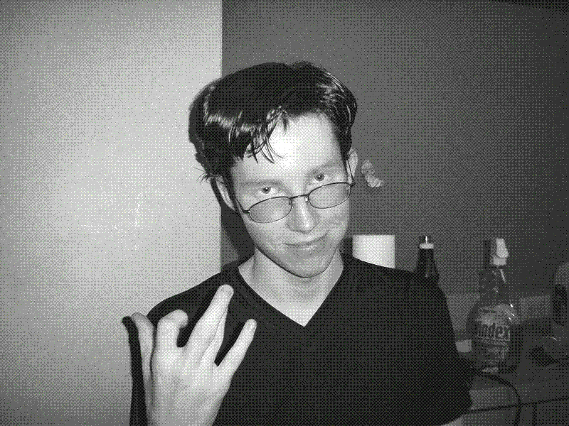 Red Greg, Dyed Black