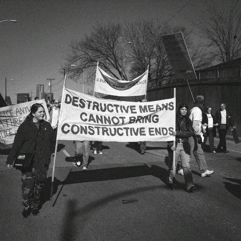 Dallas antiwar protest