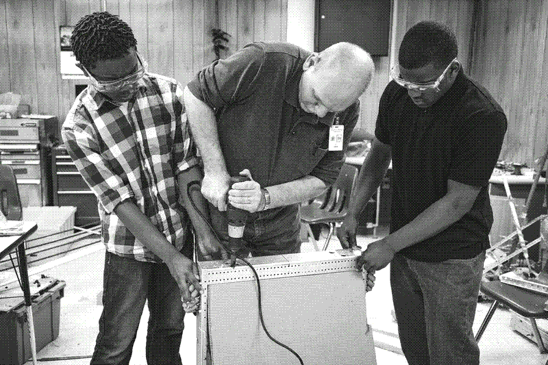 Robotics build, Mr. Zarza